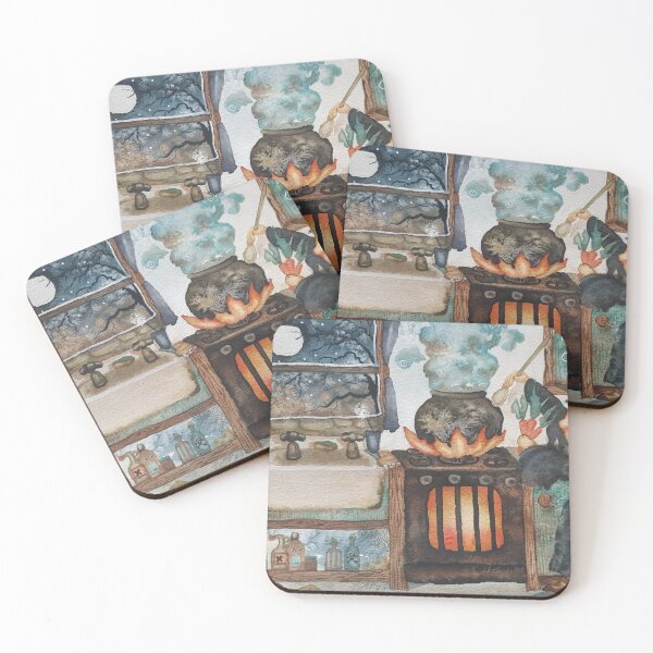 Item preview, The witch in the kitchen  designed and sold by dozhy.