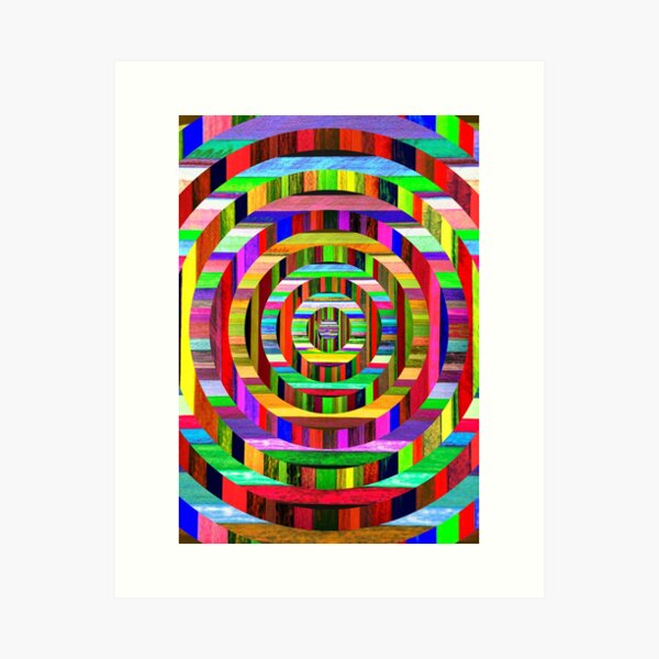 Aperçu de l'œuvre concentric delusion. créée et vendue par AndyWorthyArt.