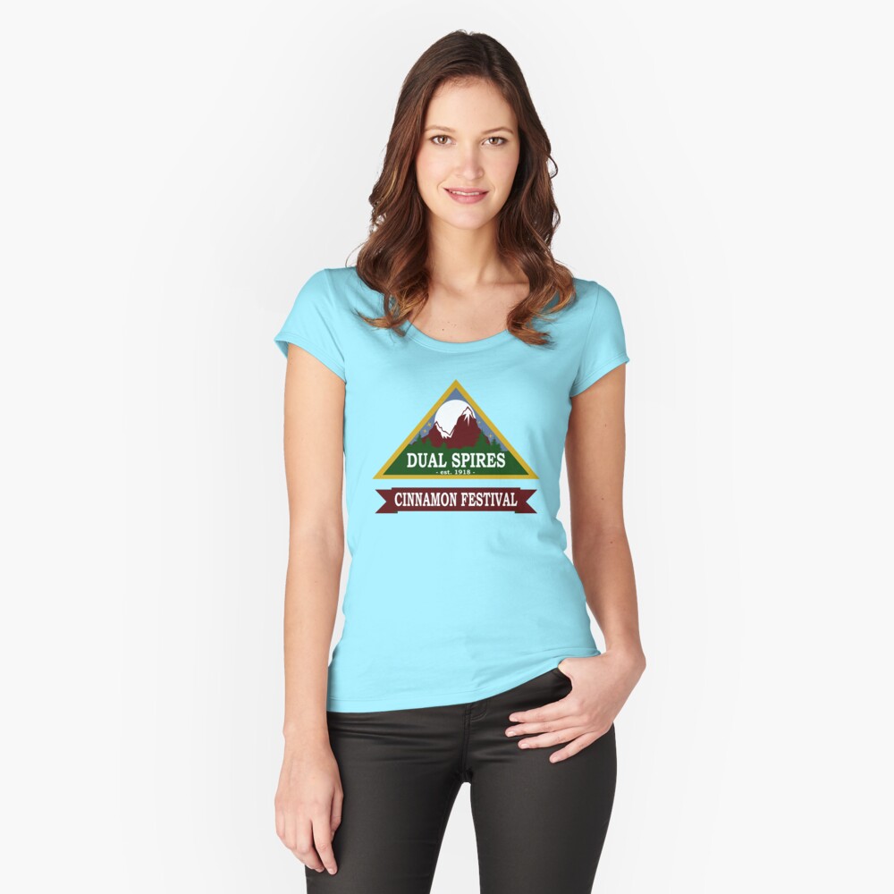 Item preview, Fitted Scoop T-Shirt designed and sold by AndysVan.