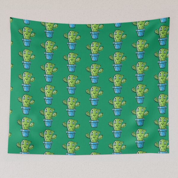 Item preview, Cute cartoon doodle cactus designed and sold by Galo4ka555.