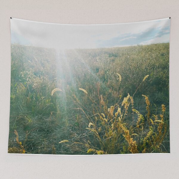 Item preview, Field poured with sunshine designed and sold by helenkaiy.