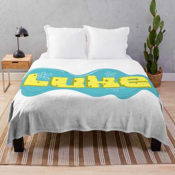 Item preview, Boy Name Luke in SpongeBob Cartoon Style designed and sold by Space-Bug.