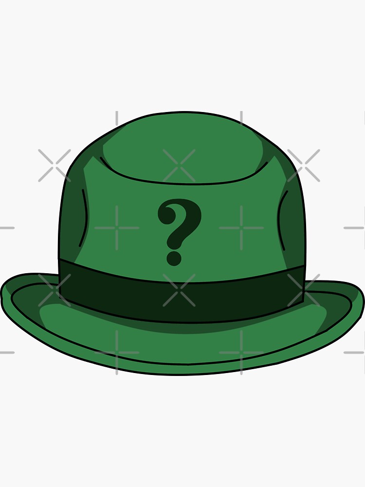 green riddler hat