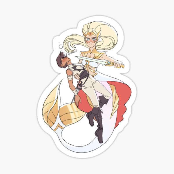 She-Ra & Catra (MerMay) Sticker