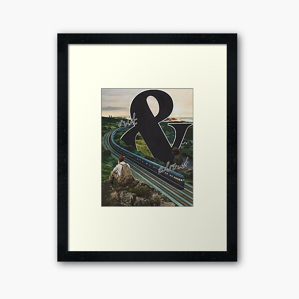 out and about Framed Art Print