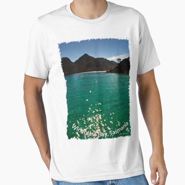 Item preview, Wineglass Bay Tasmania Tee Shirt designed and sold by JuliaKHarwood.