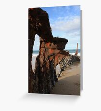 Rusting Ribs Greeting Card