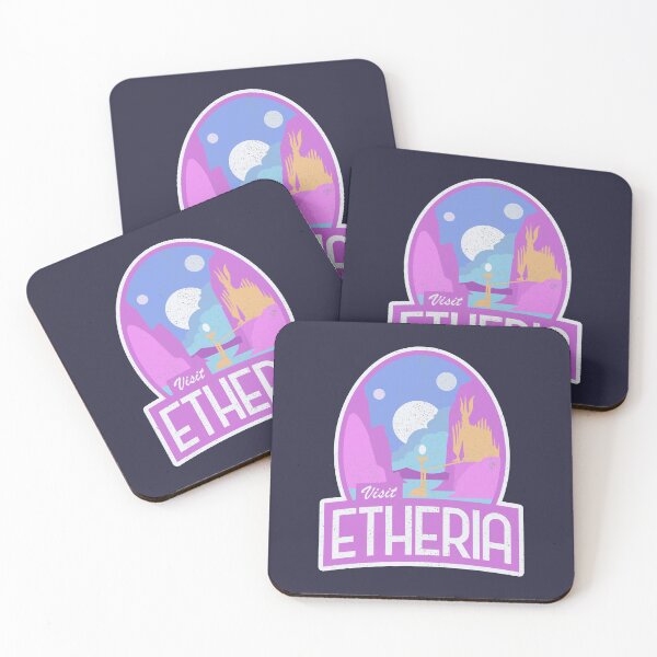 Item preview, "Visit Etheria" She-Ra Logo designed and sold by ThirdCultureKidDesigns.