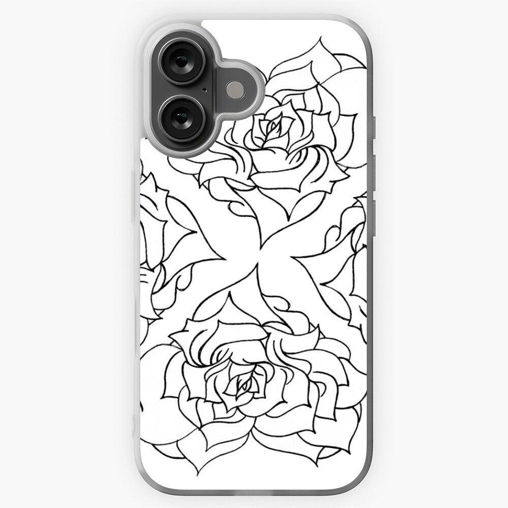 Aperçu de l'œuvre Coque souple iPhone créée et vendue par Onirographica.