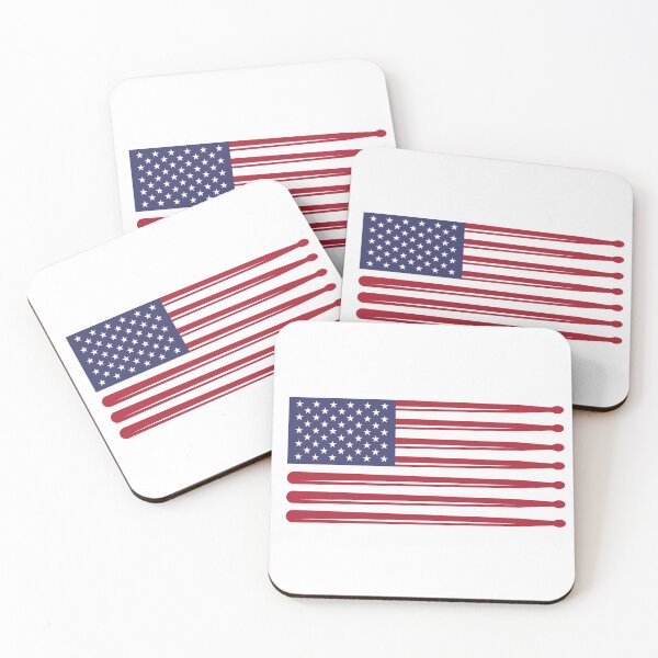 Item preview, Drumsticks USA Flag designed and sold by playloud.