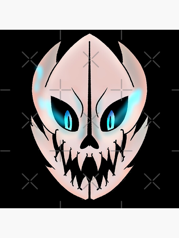  Gaster  Blaster  Poster by C15u5hi Redbubble