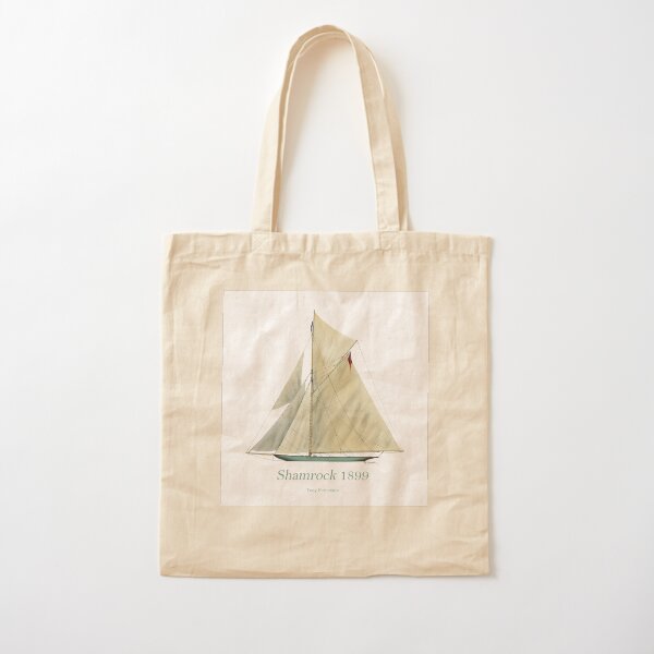 1899 Shamrock portrait Cotton Tote Bag