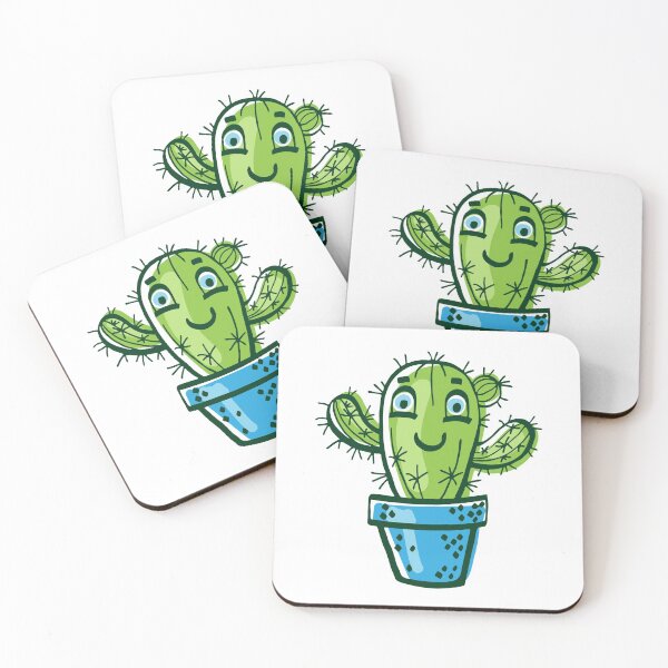 Item preview, Cute cartoon doodle cactus designed and sold by Galo4ka555.