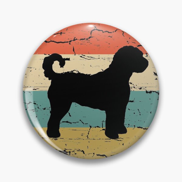 Aperçu de l'œuvre Labradoodle Vintage Retro créée et vendue par rafaeltto.