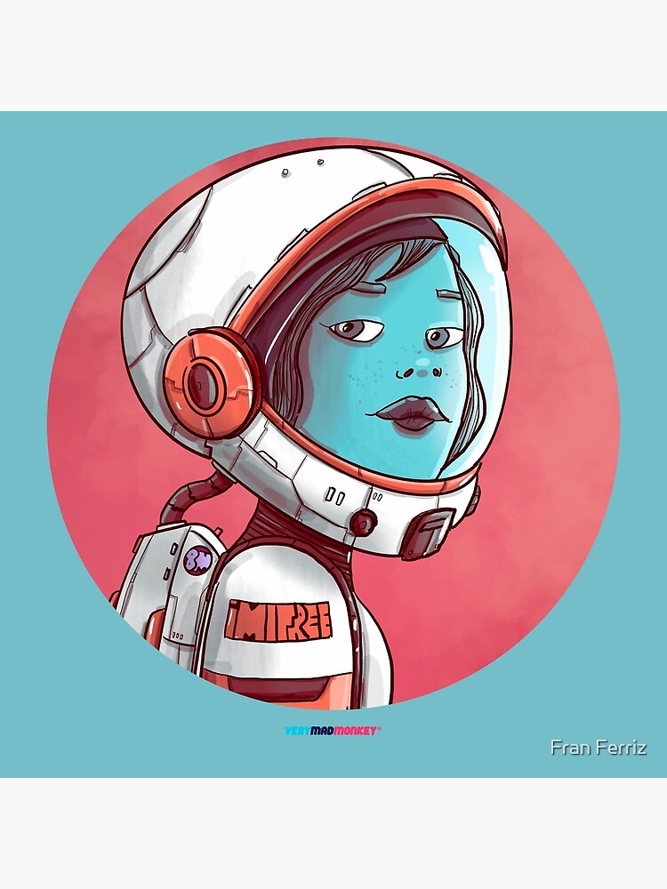 Space Girl by Fran Ferriz de FranFerriz