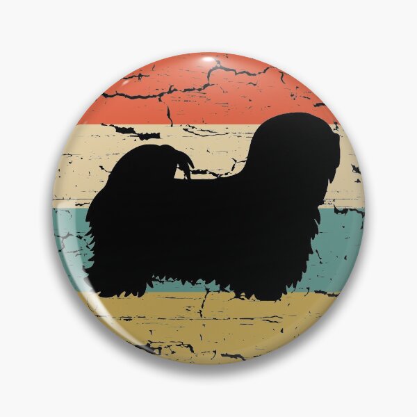 Artikelvorschau, Lhasa Apso Vintage Retro entworfen und verkauft von rafaeltto.