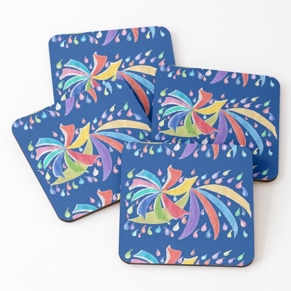 Item preview, Rainbow Raindrops designed and sold by Chaotic-Coyote.