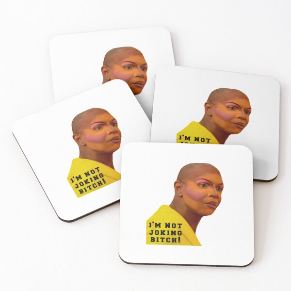 Item preview, coco montrese I’m not joking meme designed and sold by Splendid Scibbles.