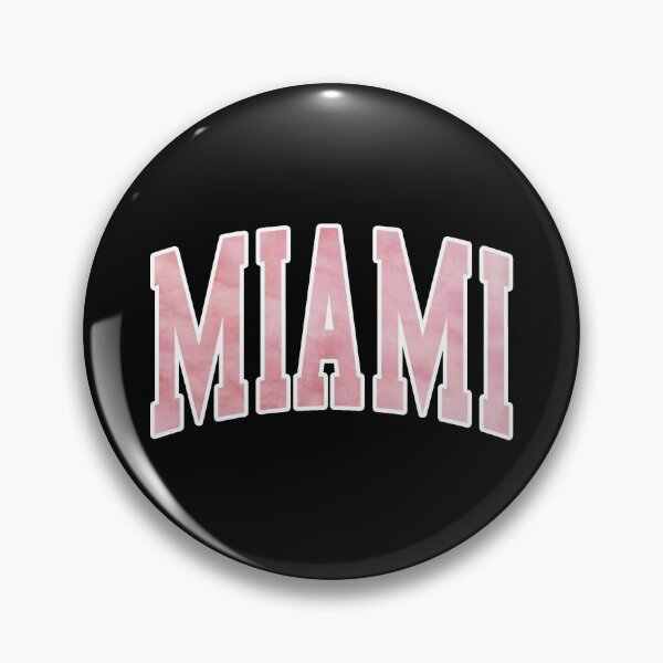 Artikelvorschau, Miami Rose Pink Tie Dye College Varsity Schriftzug entworfen und verkauft von jean hopkins.