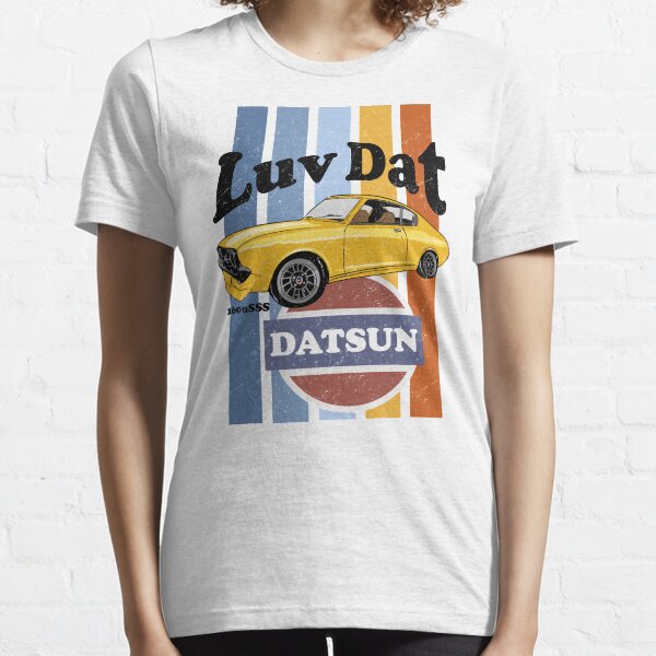 Luv Dat Datsun Vintage Stripes - light Background Essential T-Shirt