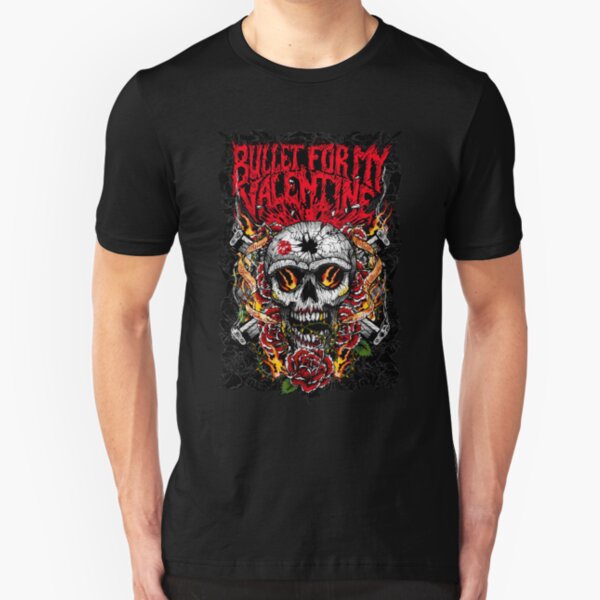 this is the theater musical for my valentine papa ozzy heavy american metal band Slim Fit T-Shirt