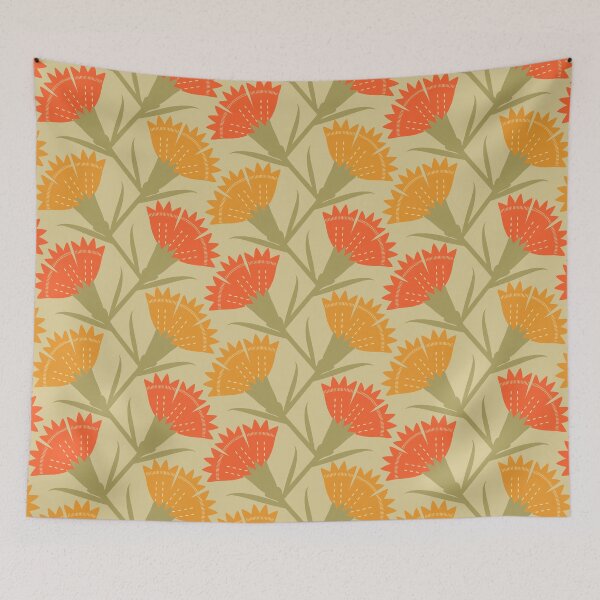 Item preview, Modern carnations designed and sold by architeladesign.