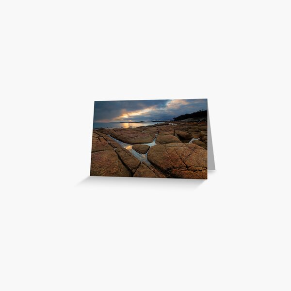 Sundown on Coles Greeting Card