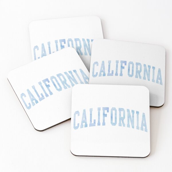 Item preview, California Baby Blue Tie Dye College Varsity Lettering designed and sold by jean hopkins.