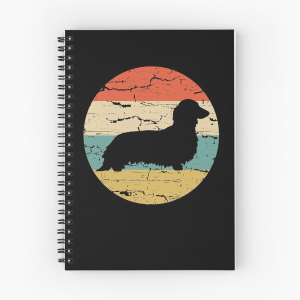 Item preview, Dachshund Long Haired Doxie Weenie Weiner  Vintage Retro designed and sold by rafaeltto.