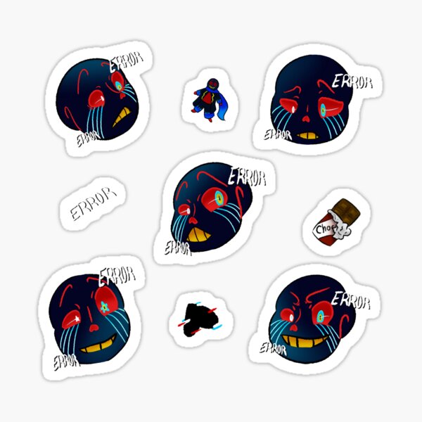 Epic!Sans and Template!Error | Sticker