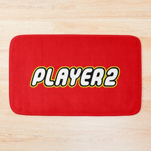 Item preview, Player 2  Bricks fan, personalize gift for gamers and geeks designed and sold by Urosek.