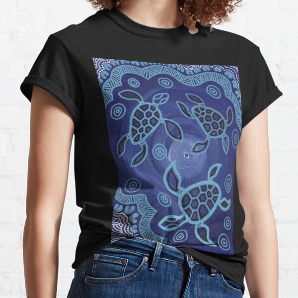 Item preview, Authentic Aboriginal Art -  Sea Turtles designed and sold by HogarthArts.