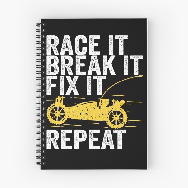 Item preview, Race It Break It Fix It Repeat RC Car Gift designed and sold by Marcid95.