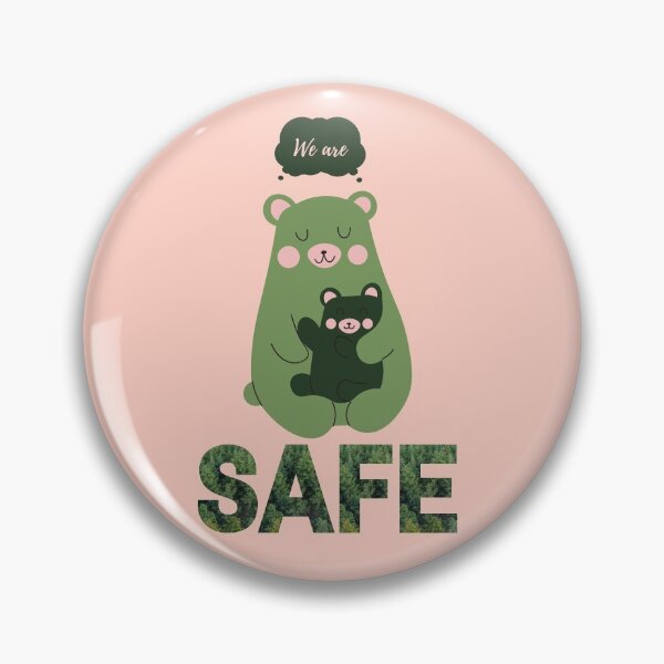 Item preview, Safe | Mama | Bear | Affirmation | We are | I am | Affirmed Art designed and sold by AffirmedStudio.