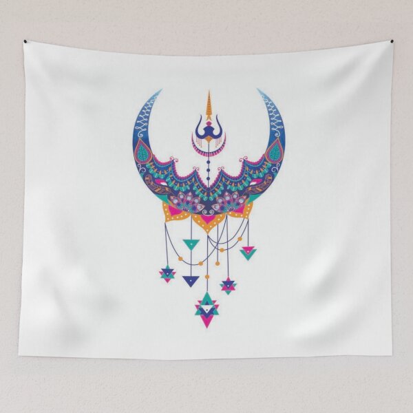 Item preview, The moon mandala designed and sold by Chumbak.