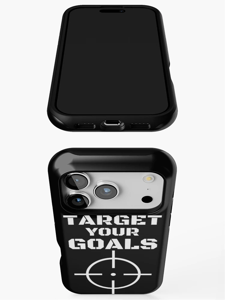 Thumbnail 3 of 4, iPhone Case, Target your Goals  designed and sold by RIVEofficial.