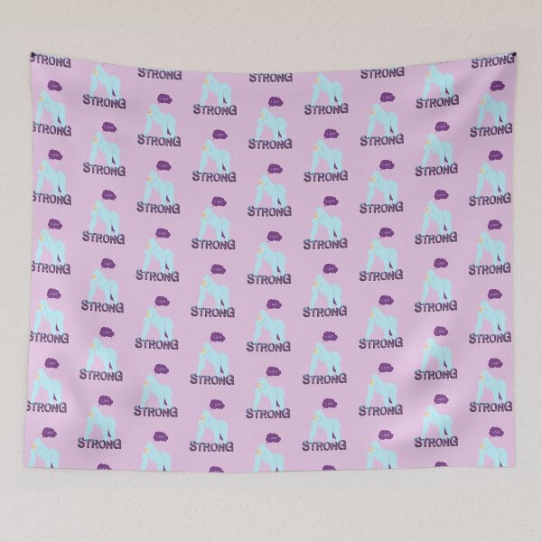 Item preview, Strong | Gorilla | Colorful | Abstract Animal | I am | Affirmed Art designed and sold by AffirmedStudio.