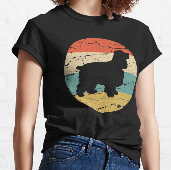 Cocker SPaniel Vintage Retro Classic T-Shirt