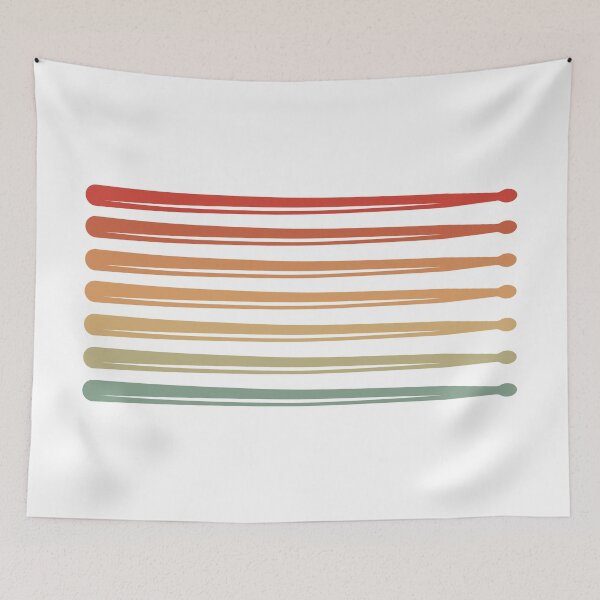 Item preview, Drumsticks Retro For Drummer designed and sold by playloud.