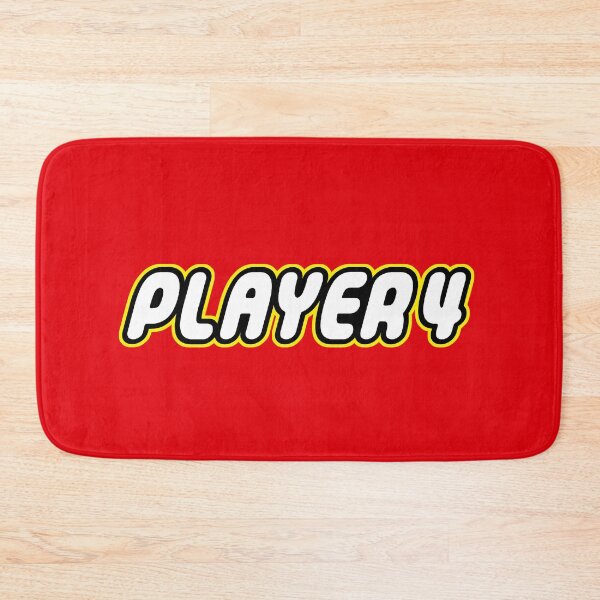 Item preview, Player 4  Bricks fan, personalize gift for gamers and geeks designed and sold by Urosek.