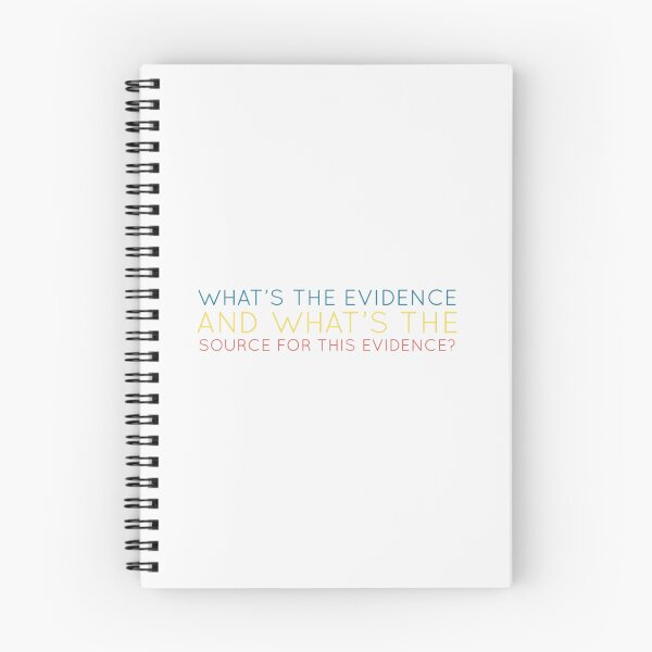 Item preview, What’s the evidence and what’s the source for this evidence? designed and sold by weavernap.