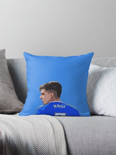 Item preview, Ianis Hagi Glasgow Rangers wall art designed and sold by Simply The West Prints.