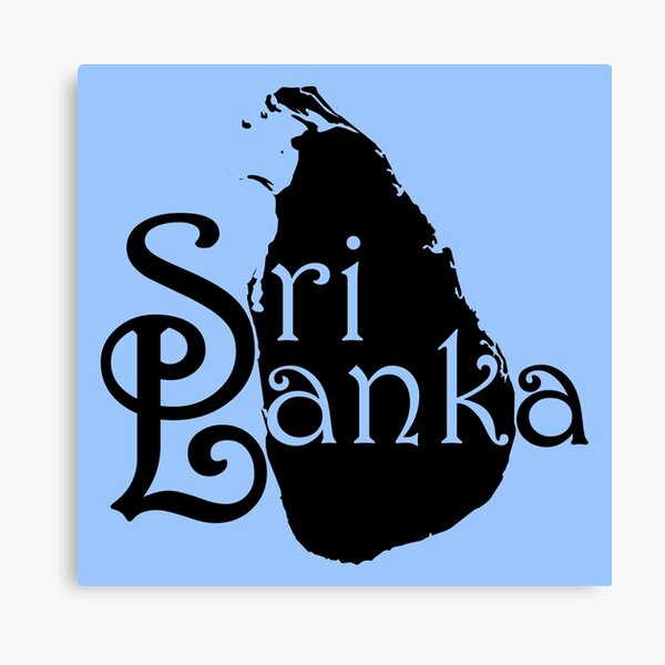 Sri Lanka Map Wall Art for Sale | Redbubble