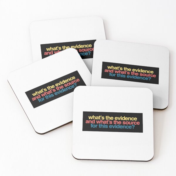 Item preview, What’s the evidence and what’s the source for this evidence? designed and sold by weavernap.