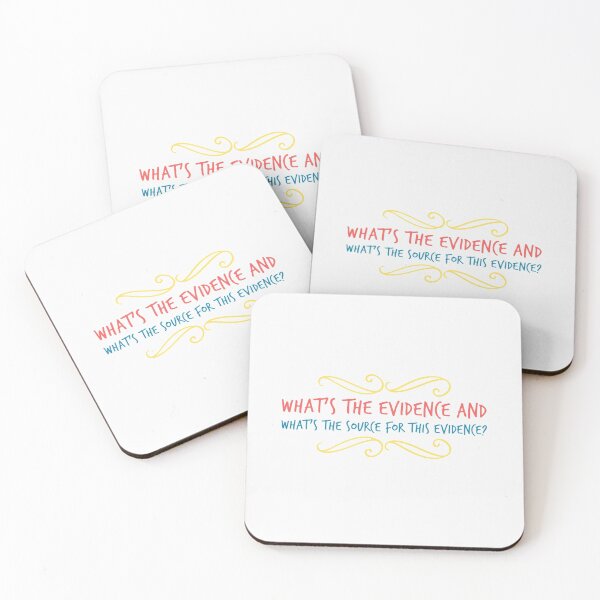 Item preview, What’s the evidence and what’s the source for this evidence? designed and sold by weavernap.