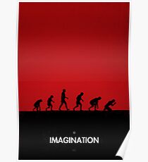 99 steps of progress - Imagination Poster