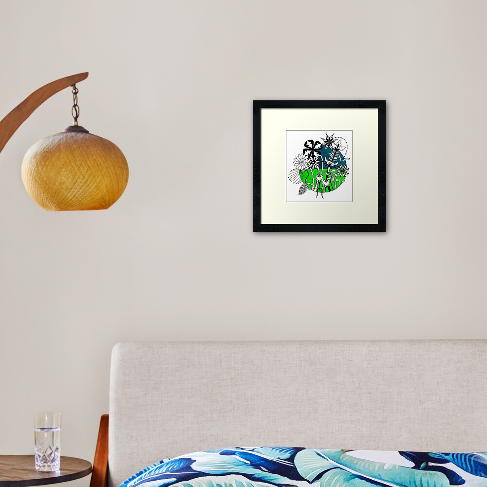 Wild Flowers 2 Framed Art Print