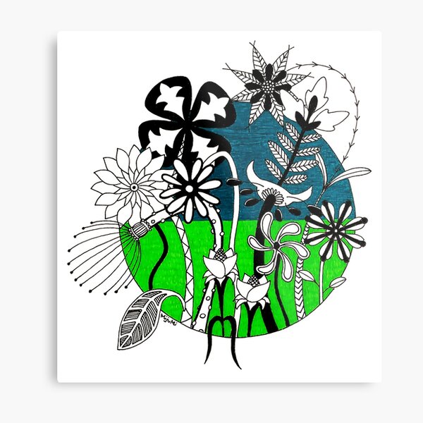 Wild Flowers 2 Metal Print