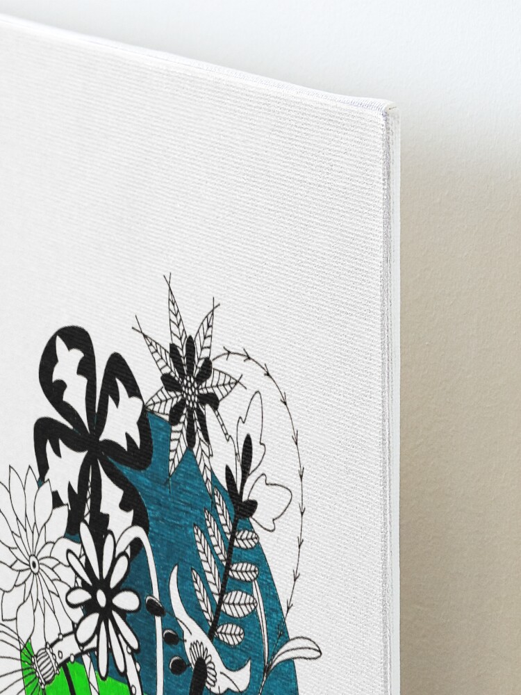 Alternate view of Wild Flowers 2 Mounted Print