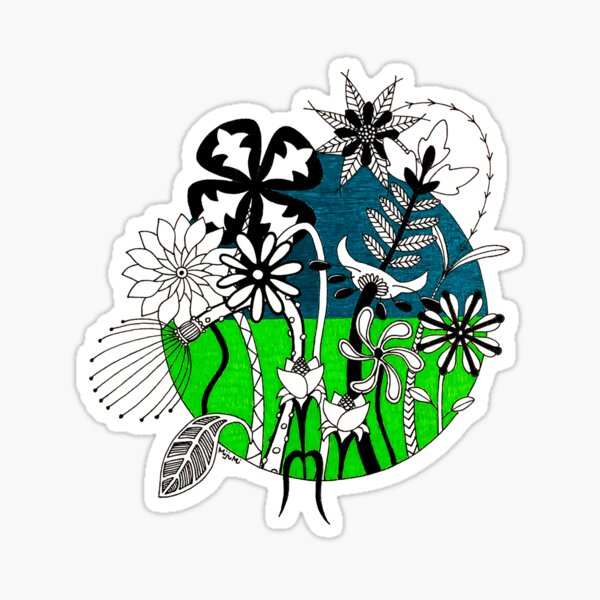 Wild Flowers 2 Sticker